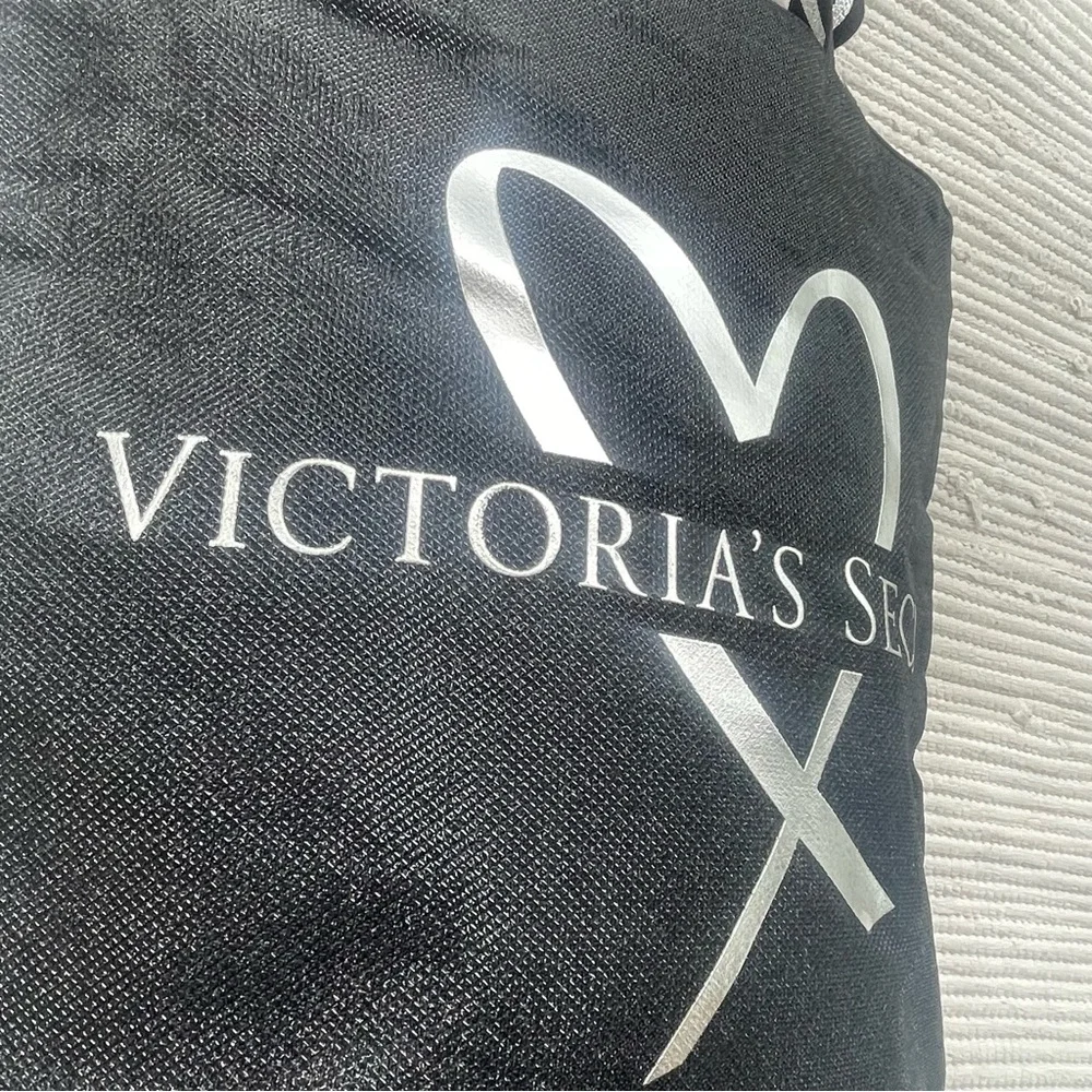 Victoria's Secret Glamour Glitter Tote EC